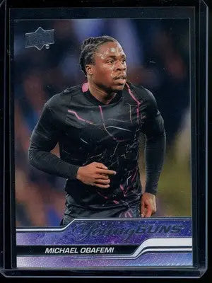 2024 Upper Deck Goodwin Champions Young Guns Michael Obafemi #YG-38 Soccer - Soccer Card Single