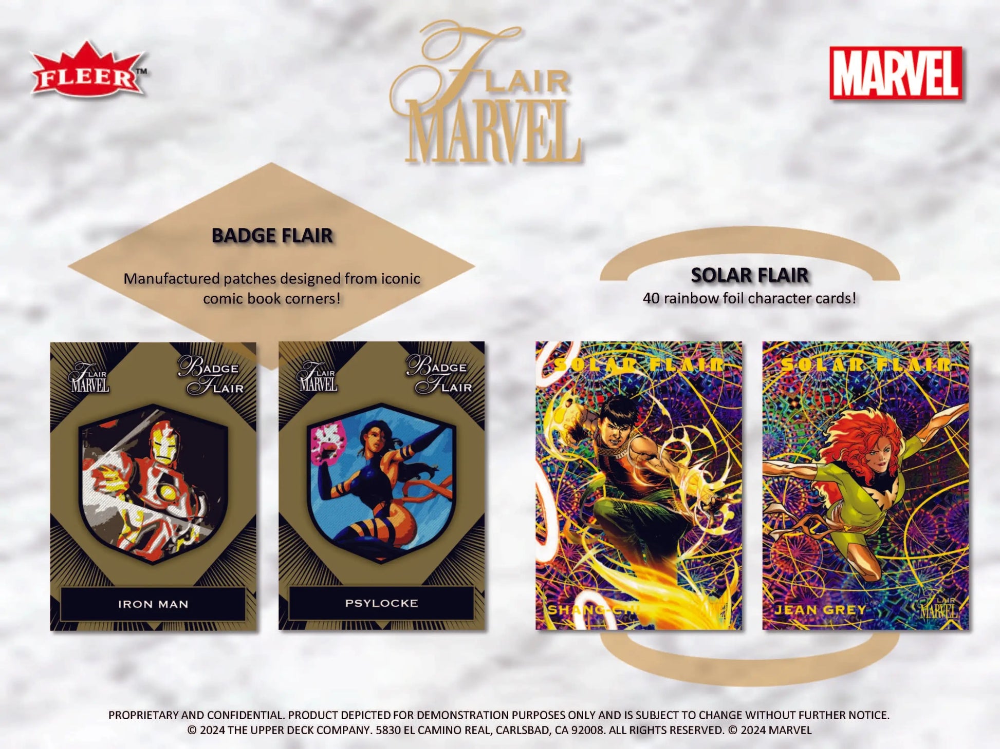 2024 Upper Deck Marvel Flair Hobby Box - Marvel Card Box
