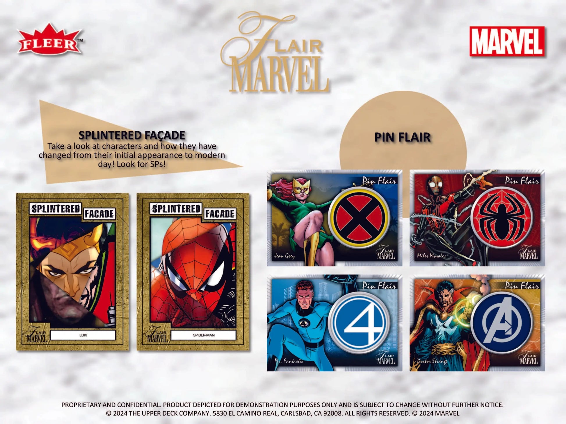 2024 Upper Deck Marvel Flair Hobby Box - Marvel Card Box