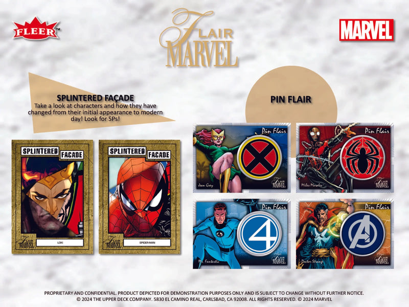 2024 Upper Deck Marvel Flair Hobby Box - Marvel Card Box