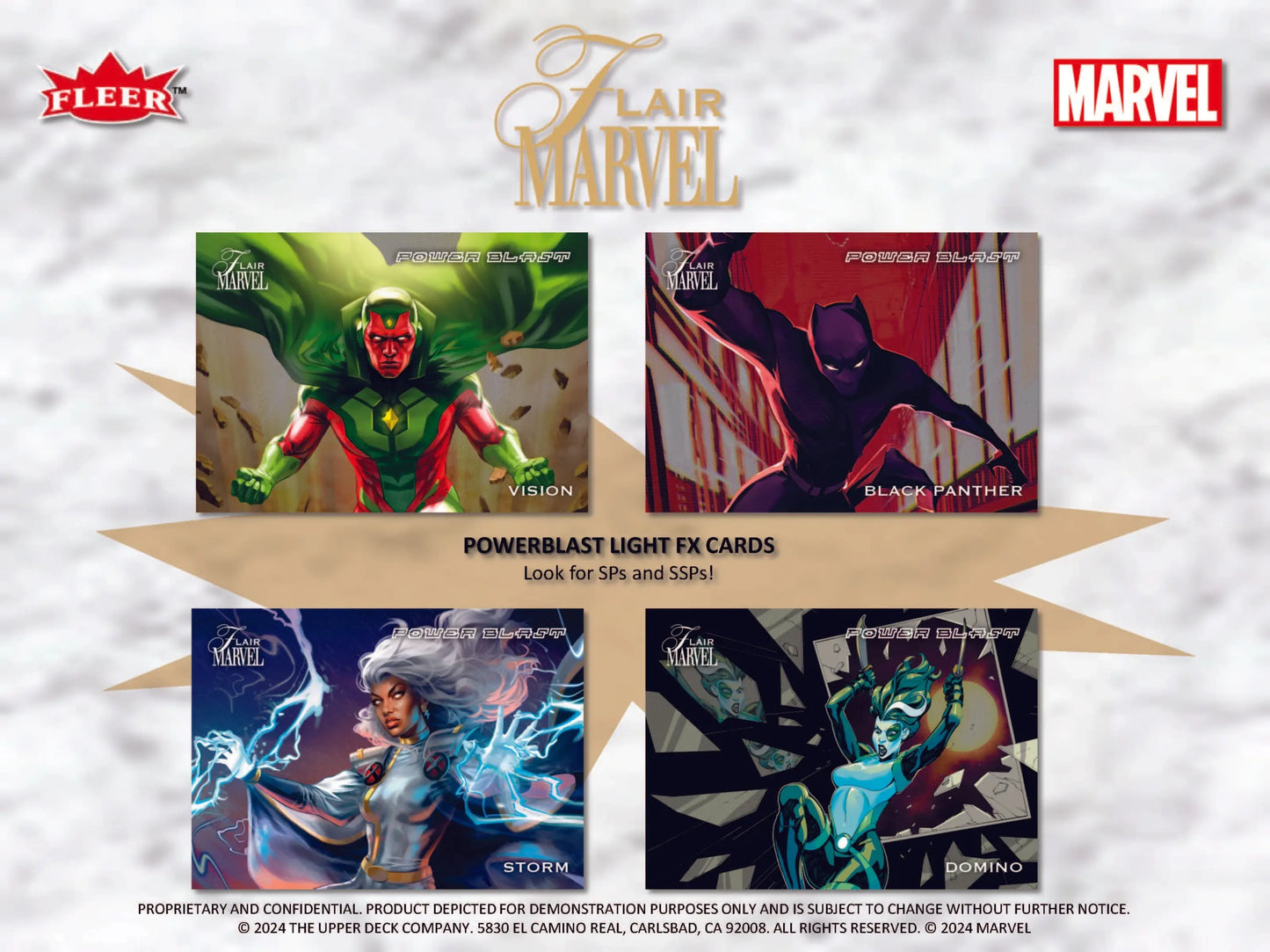 2024 Upper Deck Marvel Flair Hobby Box - Marvel Card Box