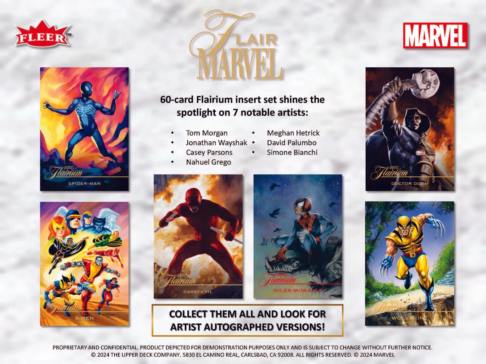 2024 Upper Deck Marvel Flair Hobby Box - Marvel Card Box