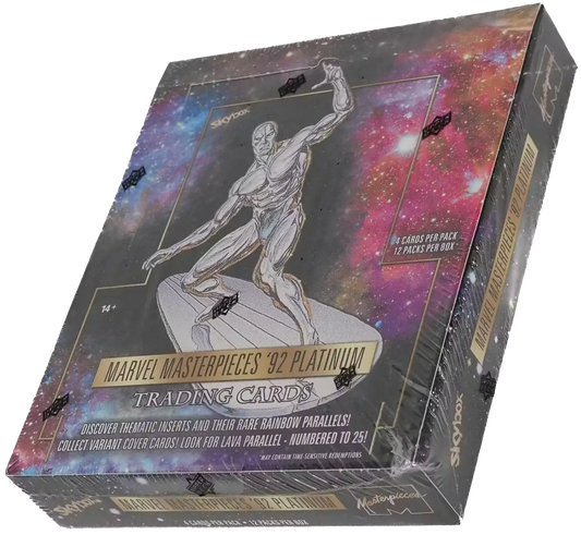 2024 Upper Deck Marvel Masterpieces 92 Platinum Hobby Box - Marvel Card Box