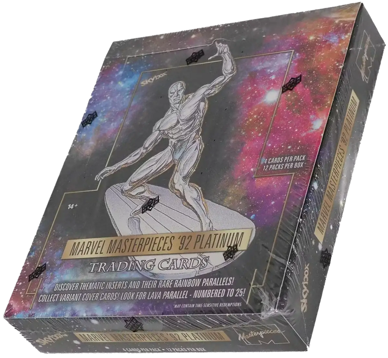 2024 Upper Deck Marvel Masterpieces 92 Platinum Hobby Box - Marvel Card Box