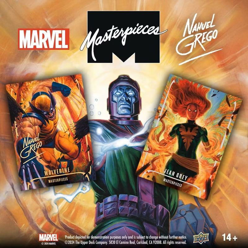 2024 Upper Deck Marvel Masterpieces Nahuel Grego Hobby Box - Marvel Card Box