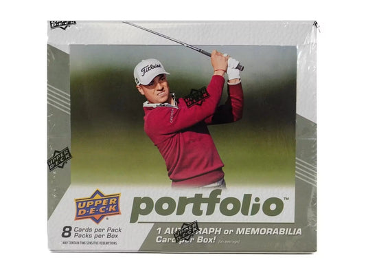 2024 Upper Deck Portfolio Golf Hobby Box - Sports Card Hobby Boxes