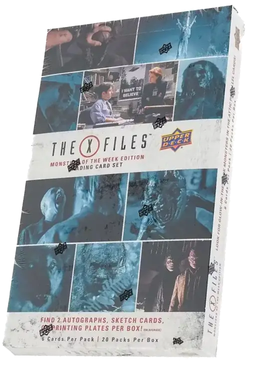 2024 Upper Deck The X-Files Monsters of the Week Edition Card Box - Entertainment Card Box