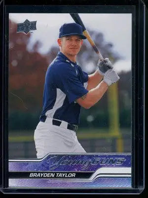 2024 Upper Deck Young Guns Goodwin Champions Brayden Taylor #YG-16 Baseball - Baseball Card Single