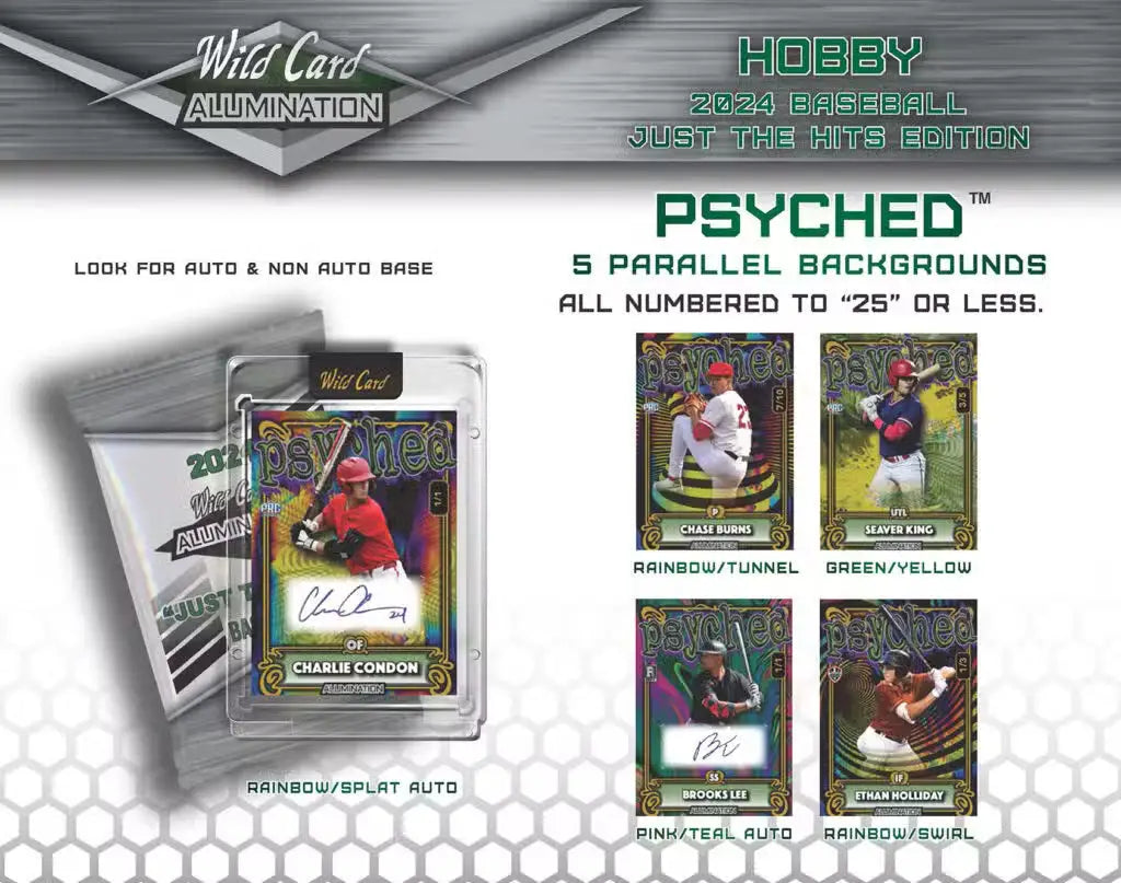 2024 Wild Card Alumination Just The Hits Baseball Box | Columbia Sports Cards - Sports Card Hobby Boxes