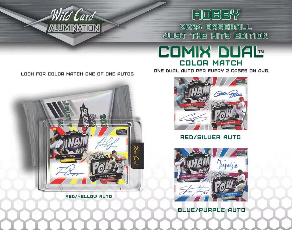 2024 Wild Card Alumination Just The Hits Baseball Box | Columbia Sports Cards - Sports Card Hobby Boxes