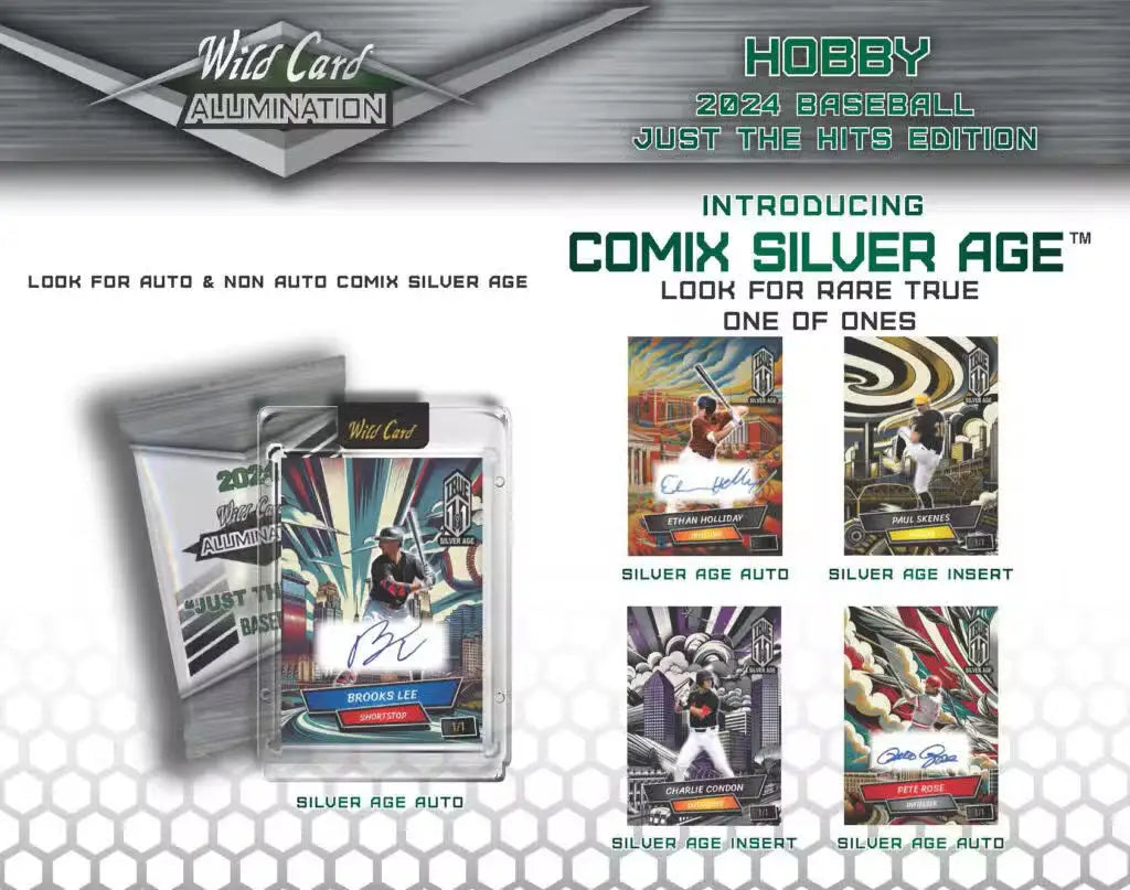 2024 Wild Card Alumination Just The Hits Baseball Box | Columbia Sports Cards - Sports Card Hobby Boxes