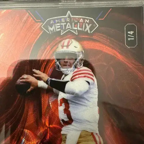 2024 Wild Card American Metallix BROCK PURDY SSP 1/4 San Fran 49ers Color Match! - Football Card Single
