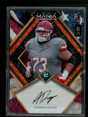 2024 Wild Card AutoMania American Andrew Raym #AMAD-AR 5/25 Football - Football Card Single