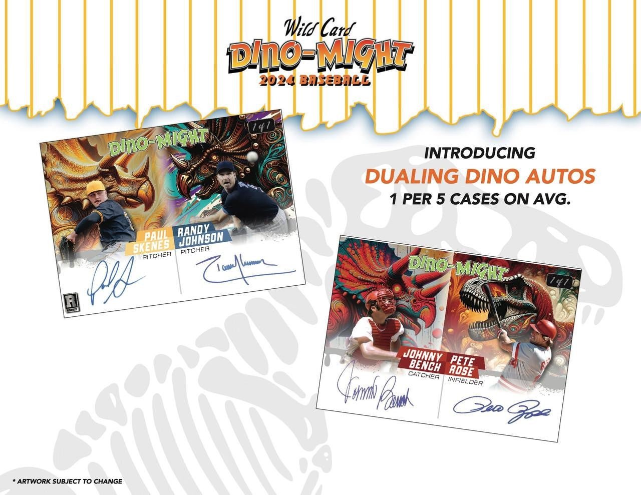 2024 Wild Card Dino-Might Baseball Hobby Box