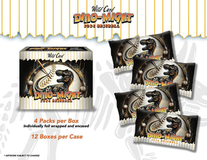 2024 Wild Card Dino-Might Baseball Hobby Box