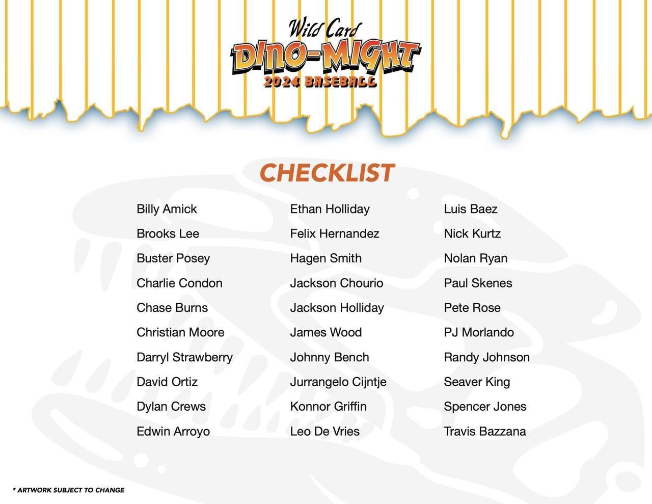 2024 Wild Card Dino-Might Baseball Hobby Box