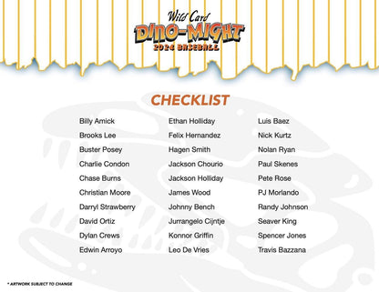 2024 Wild Card Dino-Might Baseball Hobby Box