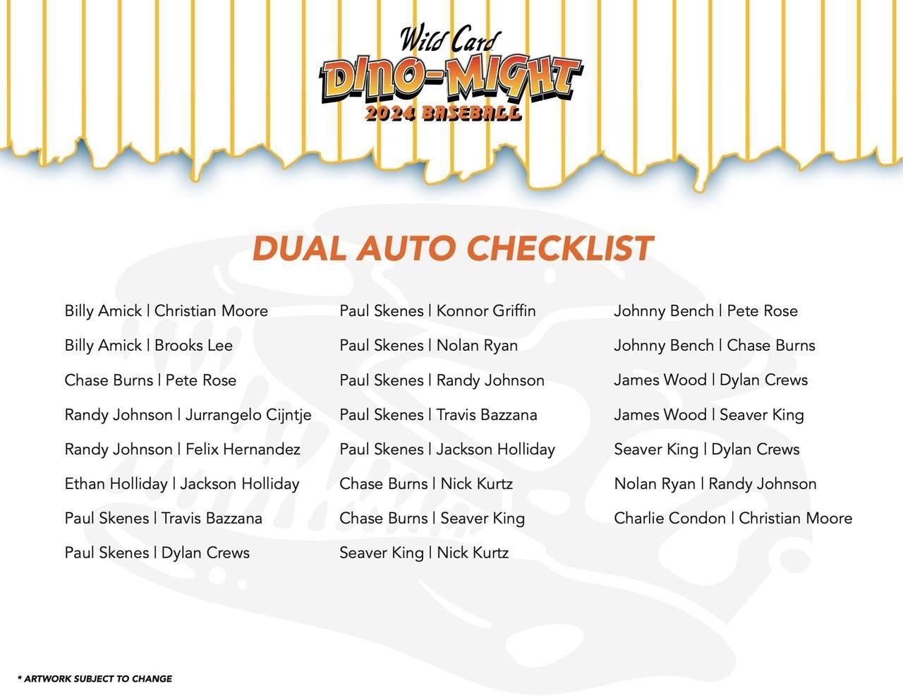 2024 Wild Card Dino-Might Baseball Hobby Box