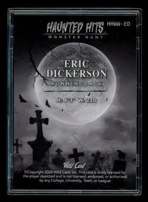 2024 Wild Card Haunted Hits Monster Hunt Eric Dickerson #HHWW-ED 2/2 Football