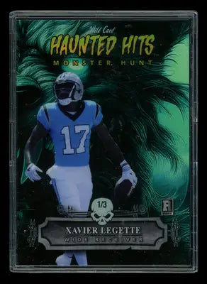 2024 Wild Card Haunted Hits Monster Hunt Xavier Legette #HHWW-XL 1/3 Football - Football Card Single