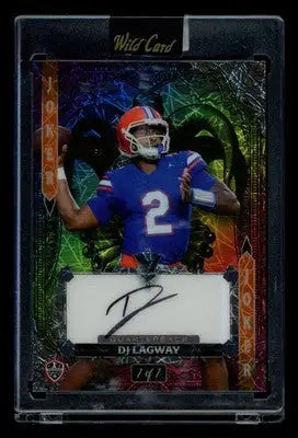 2024 Wild Card Joker DJ Lagway #A7CJ-DL 1/1 Football
