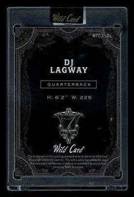 2024 Wild Card Joker DJ Lagway #A7CJ-DL 1/1 Football