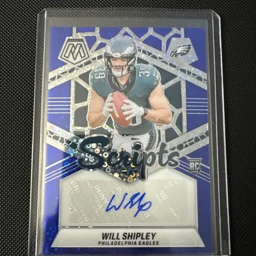 2024 Will Shipley Autograph Rookie Philly Eagles 9 Card Lot
