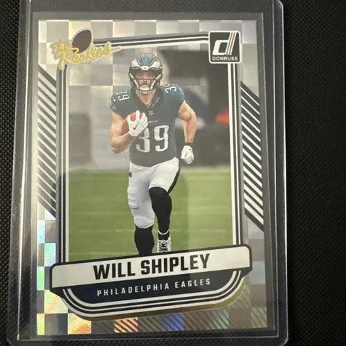 2024 Will Shipley Autograph Rookie Philly Eagles 9 Card Lot