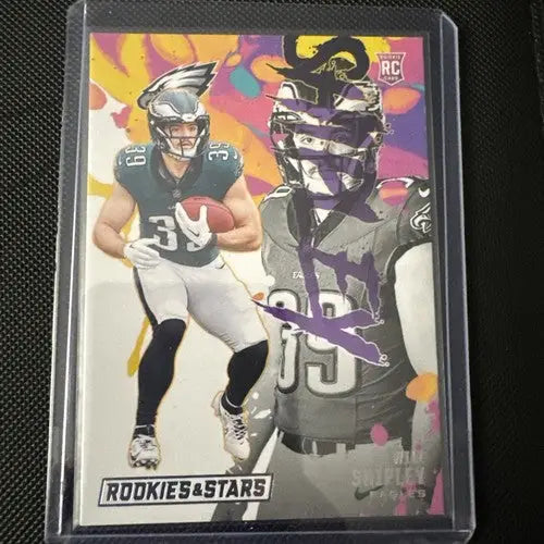 2024 Will Shipley Autograph Rookie Philly Eagles 9 Card Lot