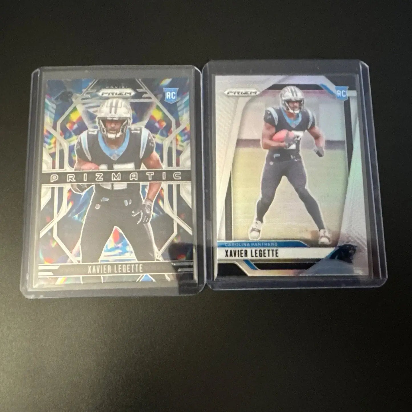 2024 Xavier Leggette 9 Card Lot RC Prizm Mosaic Donruss - Football Card Single