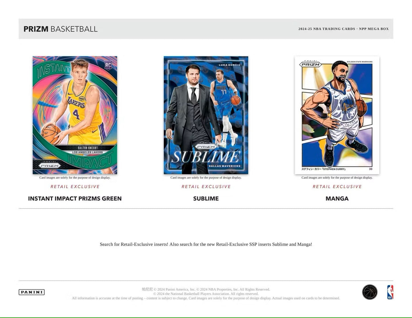 2024/25 Panini Prizm Basketball Mega Box (Pink Ice Prizms!)