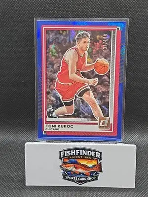 2025-2026 Donruss Basketball #167 Toni Kukoc Blue Cubic /149 - Basketball Card Single