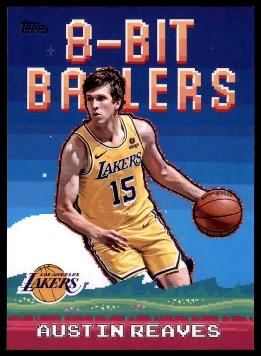 2025-26 8 Bit Ballers Austin Reaves #8B-10 Los Angeles Lakers Basketball Card