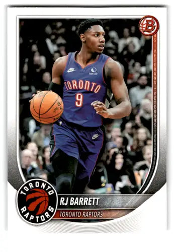 2025-26 Bowman #156 RJ Barrett NM-MT Raptors ID:82416 - Basketball Card Single