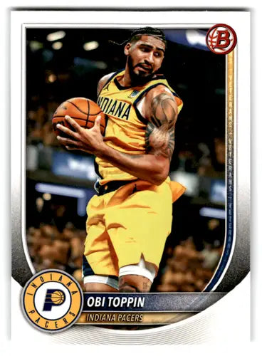 2025-26 Bowman #162 Obi Toppin NM-MT Pacers ID:82418 - Basketball Card Single
