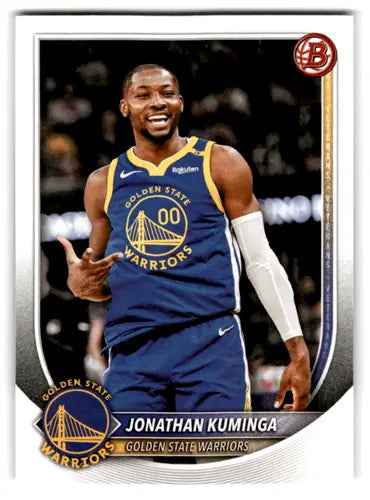 2025-26 Bowman #191 Jonathan Kuminga NM-MT Warriors ID:82431 - Basketball Card Single