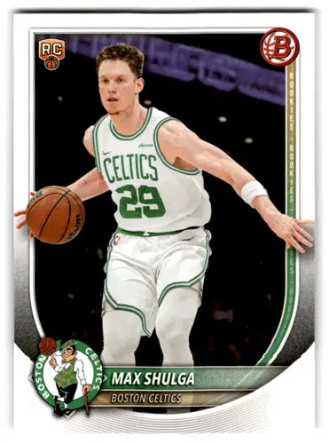 2025-26 Bowman #53 Max Shulga NM-MT RC Rookie Celtics ID:82387 - Basketball Card Single