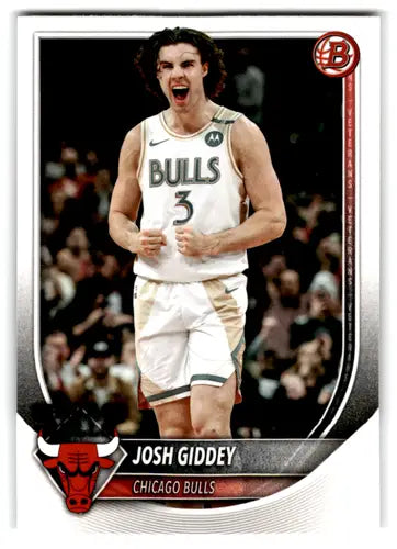 2025-26 Bowman #72 Josh Giddey NM-MT Bulls ID:82396 - Basketball Card Single