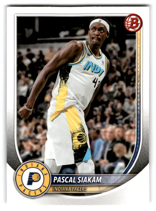 2025-26 Bowman #79 Pascal Siakam NM-MT Pacers ID:82399 - Basketball Card Single