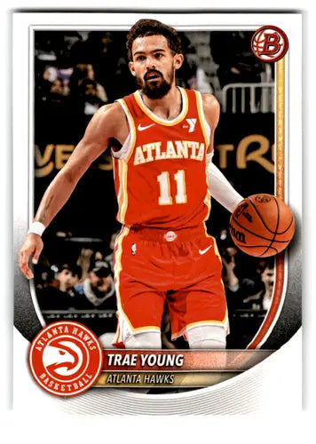 2025-26 Bowman #83 Trae Young NM-MT Hawks ID:82401 - Basketball Card Single