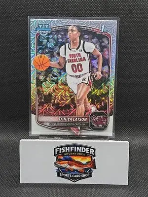 2025-26 Bowman Basketball Ta’Niya Latson 1st Mojo Refractor #BCP-86 SC