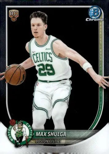 2025-26 Bowman Chrome #BCV-53 Max Shulga NM-MT RC Rookie Celtics ID:82451 - Basketball Card Single
