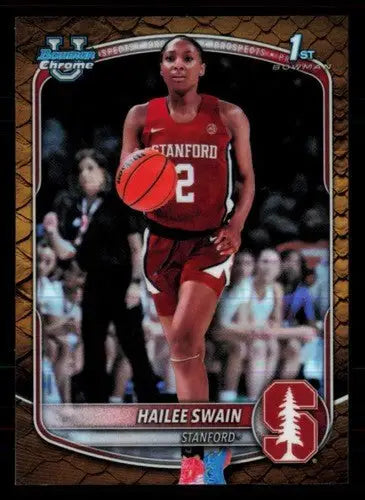 2025-26 Bowman Chrome Prospects Reptilian Refractor #BCP-38 Hailee Swai ID:83821