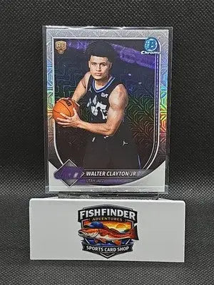2025-26 Bowman Chrome Walter Clayton Jr. #BCV-18 Mega Mojo Refractor - Basketball Card Single