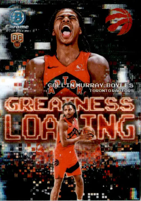 2025-26 Bowman #GL-9 Collin Murray-Boyles Greatness Loading - Basketball Card Single