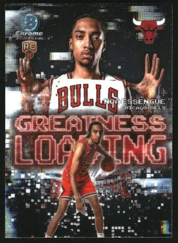 2025-26 Bowman Greatness Loading #GL-12 Noa Essengue NM-MT Bulls ID:82465 - Basketball Card Single