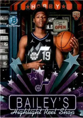 2025-26 Bowman #HS-9 Ace Bailey Hobby Stars - Basketball Card Single