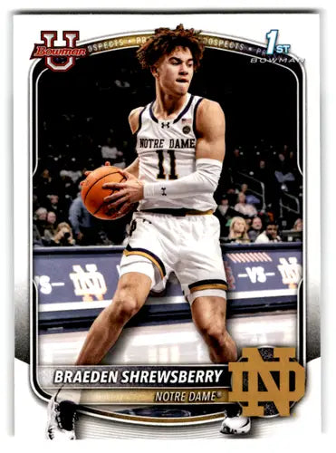 2025-26 Bowman Paper Prospects #BPP-29 Braeden Shrewsberry NM-MT ID:82438 - Baseball Card Single