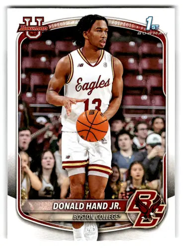 2025-26 Bowman Paper Prospects #BPP-57 Donald Hand Jr. NM-MT ID:82442 - Baseball Card Single