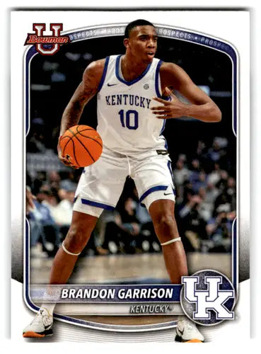 2025-26 Bowman Paper Prospects #BPP-97 Brandon Garrison NM-MT ID:82448 - Baseball Card Single